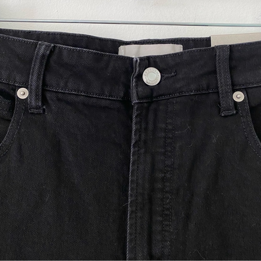 Everlane Women's The Curvy Way-High High Rise Denim Jean Black Size 26 NWT - Picture 6 of 12